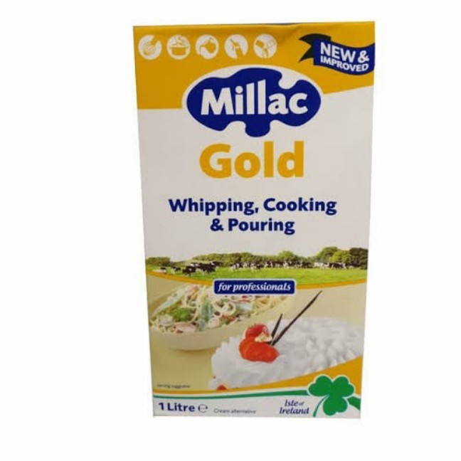 

SALE milac gold whipping cream 1ltr Kode 906