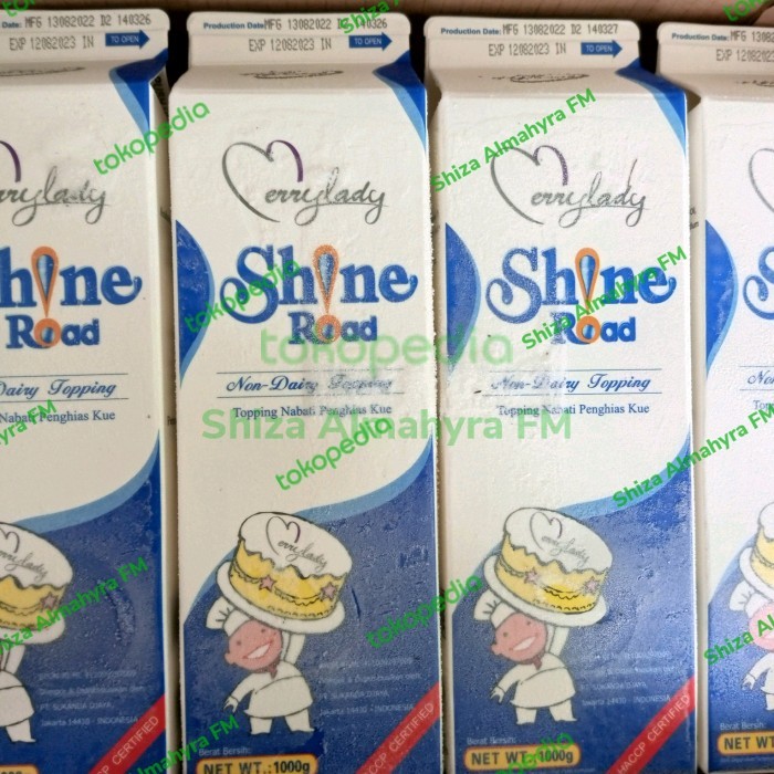

DISKON whipping cream shine road 1 liter Kode 517