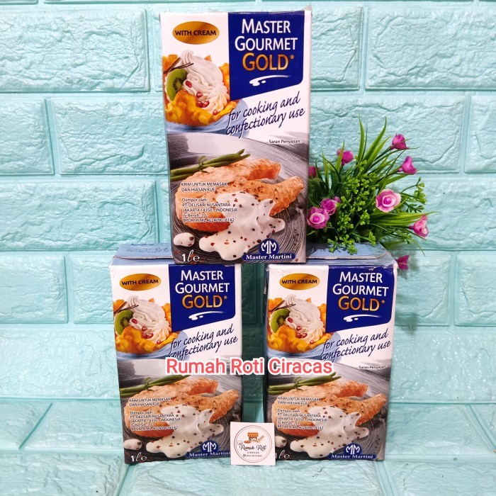 

FREE ONGKIR COOKING CREAM MASTER GOURMET GOLD MASTER 1KG DIARY 1000GR WHIPP CREAM Kode 472