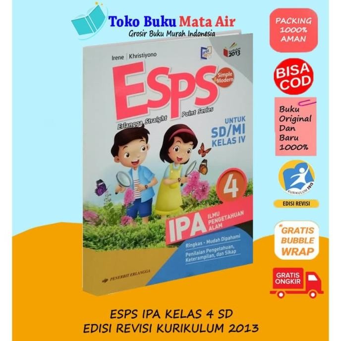 

BEST SELLER ESPS IPA 4 UNTUK SD/MI KELAS IV ( K13N ) ERLANGGA