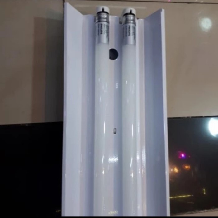 DISKON Kap TKO Lampu TL Led T8 2 x 36 Watt 2 x 18 Watt Led 2 x 16 Watt 2x18