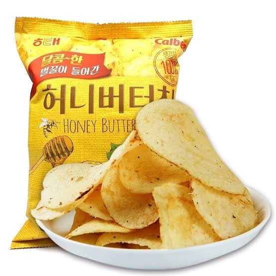 

60Gr Haitai Honey Butter Chip Na Entang Madu Mentega Orea