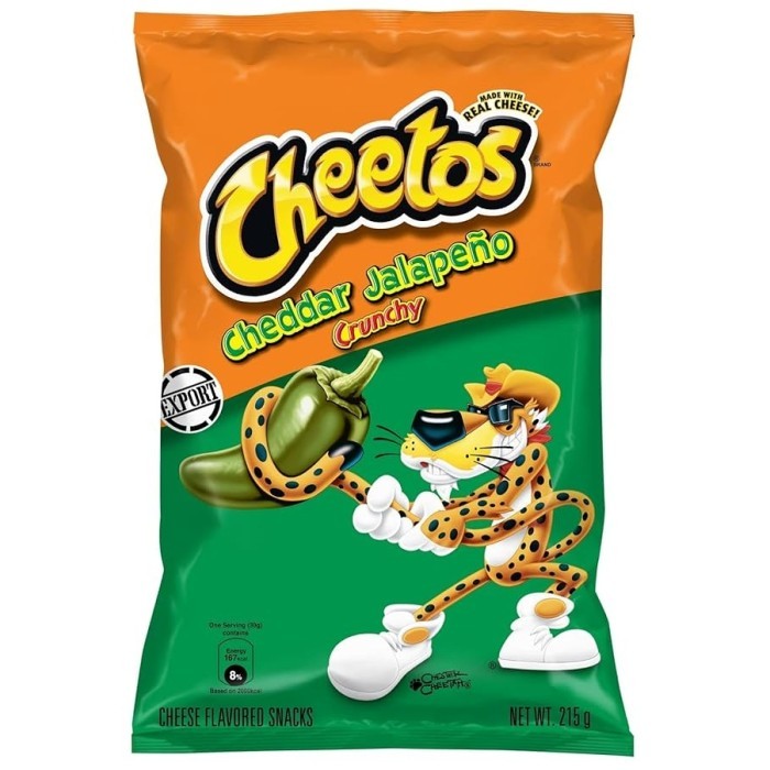 

Big Ize Cheeto Crunchy Jalao 8 Oz Cheee Na Ua