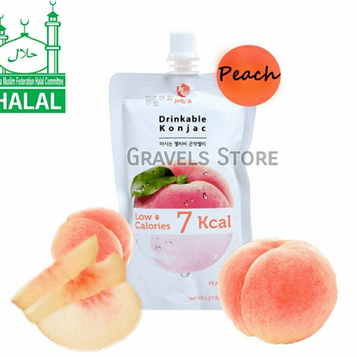 

Logo Halal Jelly B Peach Onjac Jelly Onyau Jeli Peri Orea