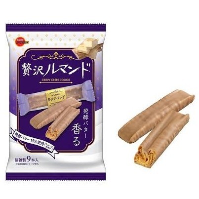 

Bourbon Zeitau Lumonde Wafer Cripy Crepe Na Jepang