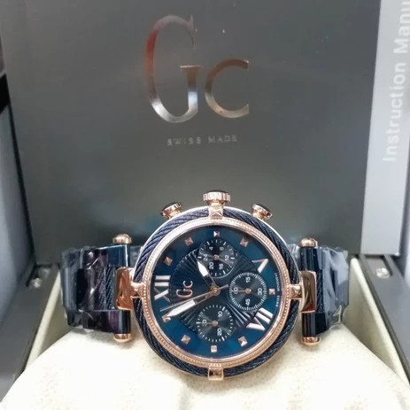 Jam Tangan Wanita Guess Collection Y16005L7 Gc With Box Gues Gratis Ongkir