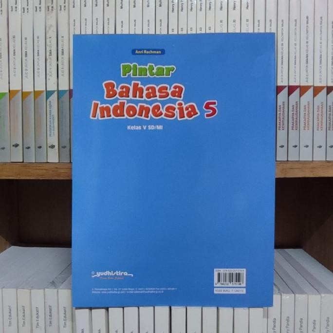 

Buku Pintar Bahasa Indonesia Kelas 5 SD Kurikulum Merdeka Yudhistira