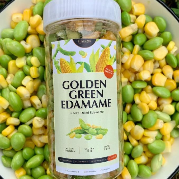 

BIG SALE GOLDEN GREEN EDAMAME - EDAMAME CRUNCH & CORN CHIPS / TINGGI PROTEIN DAN SERAT !!!!!