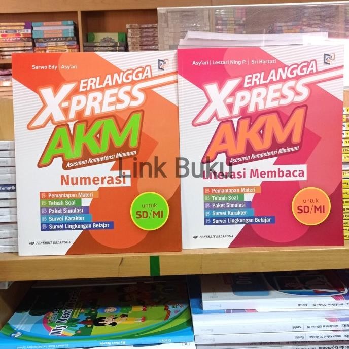 

Buku Erlangga Express AKM SD Numerasi dan Literasi Terbaru