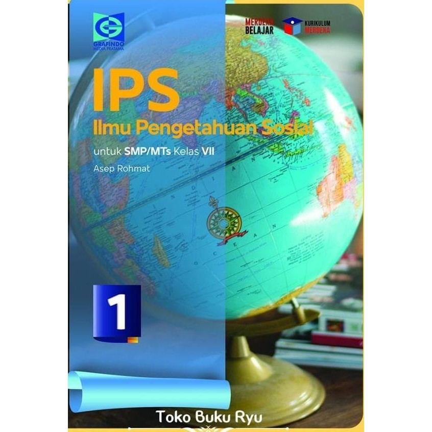 

Buku IPS Kelas 1/7/VII SMP Grafindo Kurikulum Merdeka