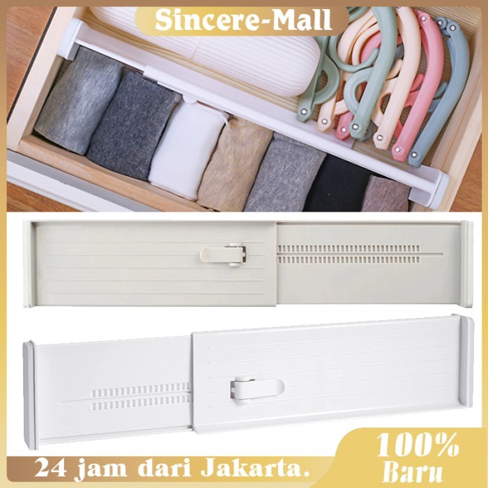 Pembatas Laci Sekat Pakaian Papan Partisi Minimalis Divider Laci