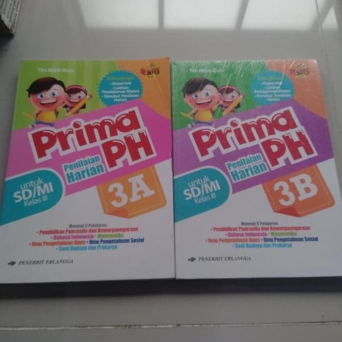 

ORIGINAL PAKET BUKU PRIMA PH KELAS 3A&3B K13N TIM MITRA GURU ERLANGGA