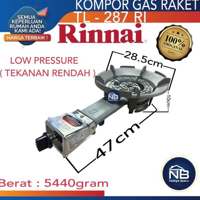 Sale Rinnai Kompor Gas 1 Tungku Kompor Komersil Kompor Mawar Rinai Tl 287