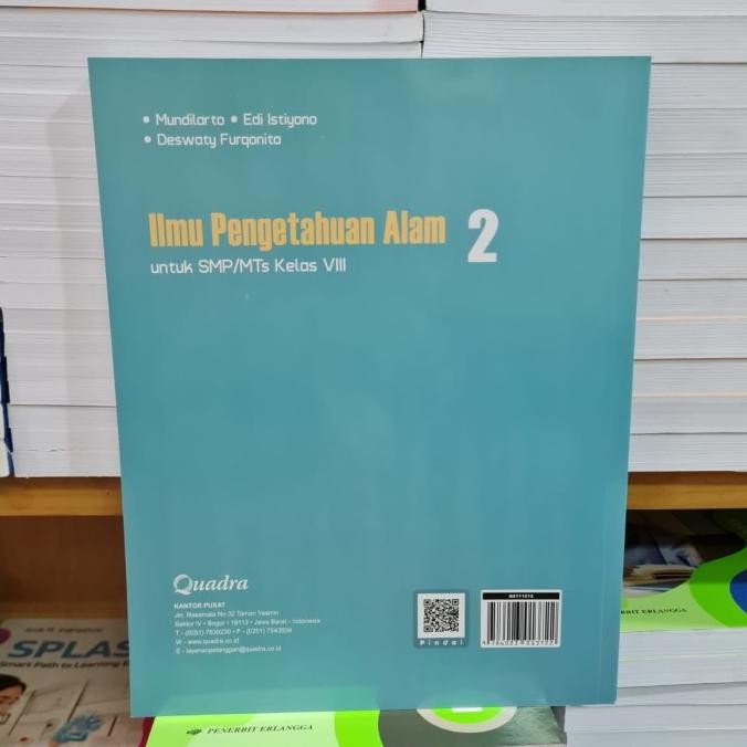 

OBRAL Buku SMP IPA Kelas 8 VIII Kurikulum Merdeka Quadra