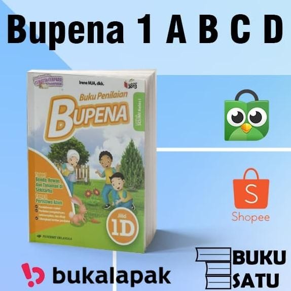 

BulkBuyBS Bupena Kelas 1 SD Erlangga Bupena 1A 1B 1C 1D