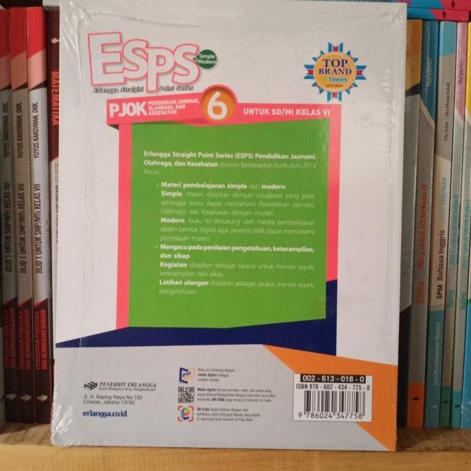 

ESPS PJOK SD/Mi kelas 6 k13 revisi