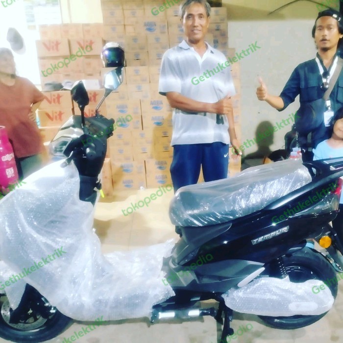 Sepeda Motor Listrik Swap Smoot Tempur Garansi Resmi Gratis Ongkir