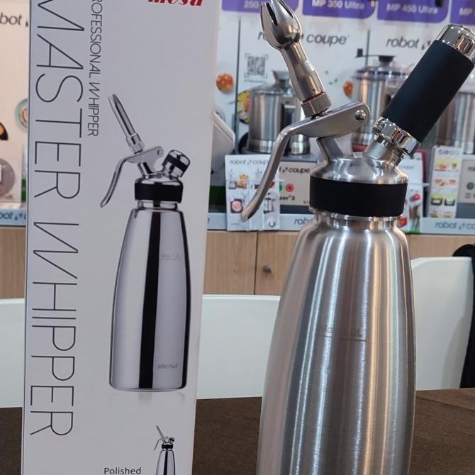

STAINLESS STEEL CREAM WHIPPER, 1.0L, MOSA / ALAT PEMBUAT CREAM