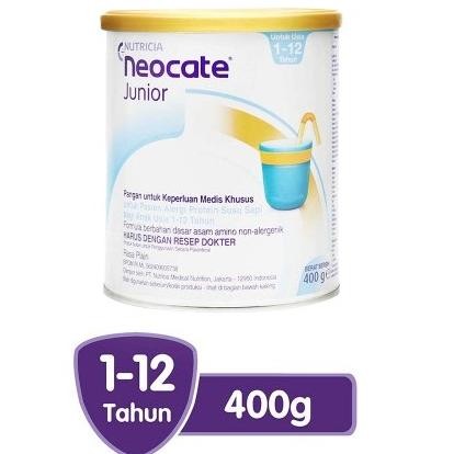 

SUSU NUTRICIA NEOCATE JUNIOR 400 GR USIA 1-12 ALERGI PROTEIN SUSU SAPI