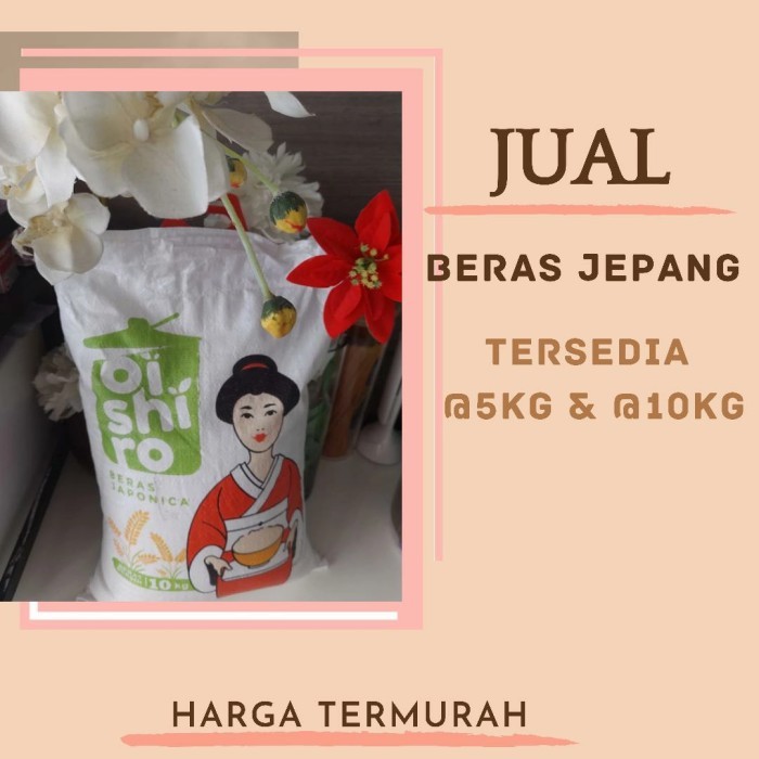 

BERAS JEPANG OISHIRO 5KG