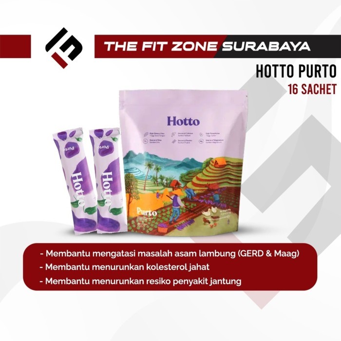 

Hotto Purto 16 Sachet Pouch Superfood Multigrain