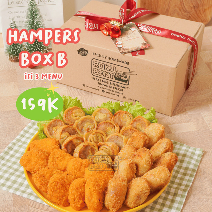 

Hampers Hemat Frozen Food Roku Bento Parcel Gift Hadiah