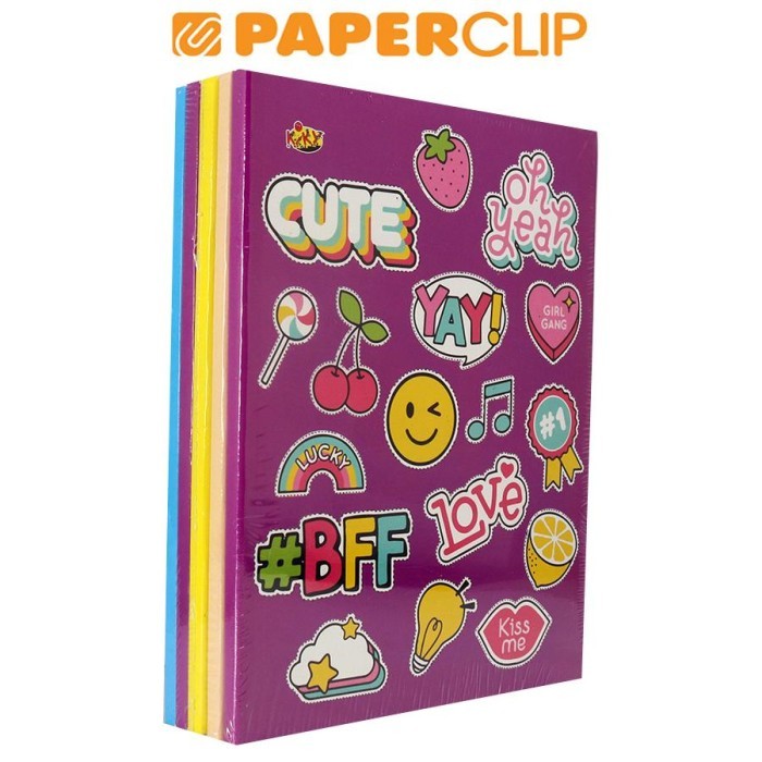 

BUKU TULIS KWARTO KIKY 100 LEMBAR ISI 5 COVER MIX