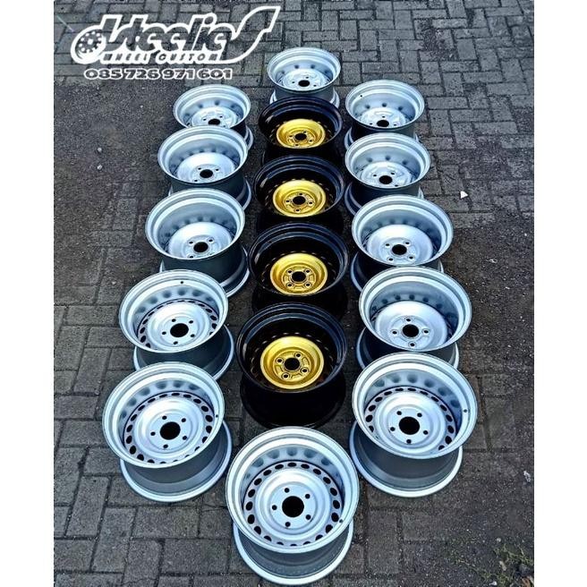 Velg Kaleng Celong Custom R 14 Lubang 4