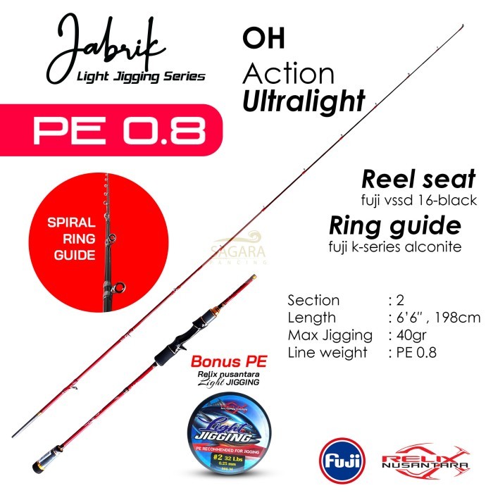 Joran Jabrik Joran Jigging Slow Jig Joran Relix Nusantara