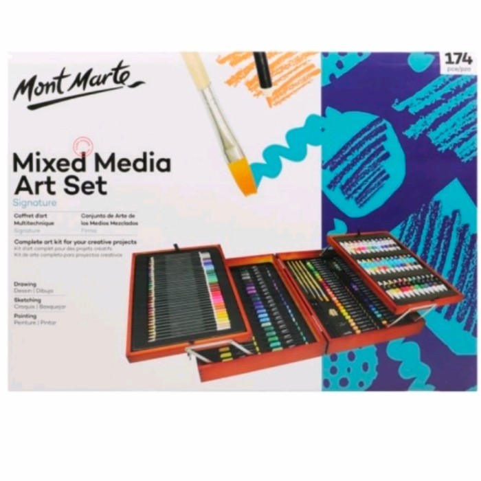 

Mont Marte Signature Mixed Media Art Set 174 Pieces