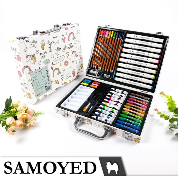 

Peralatan Gambar Warna Lukis / Inspiration Art Set Samoyed INSS-U53