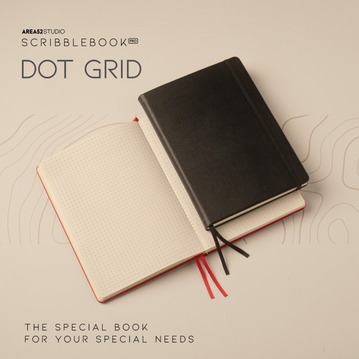 

Scribblebook Pro DOT GRID - Dotted Journal