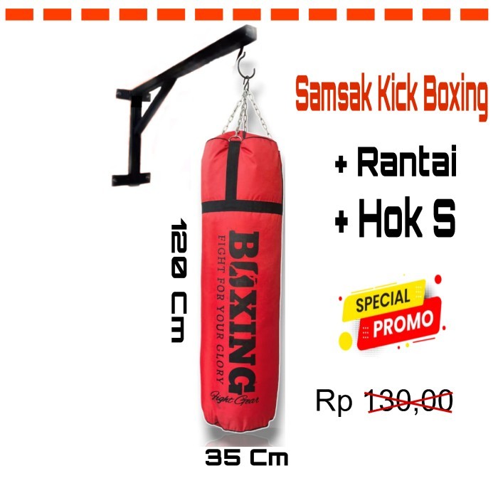 Samsak Beladiri Tinju MMA Muaythai - Tanpa Isi SAMSAK Gantung Original