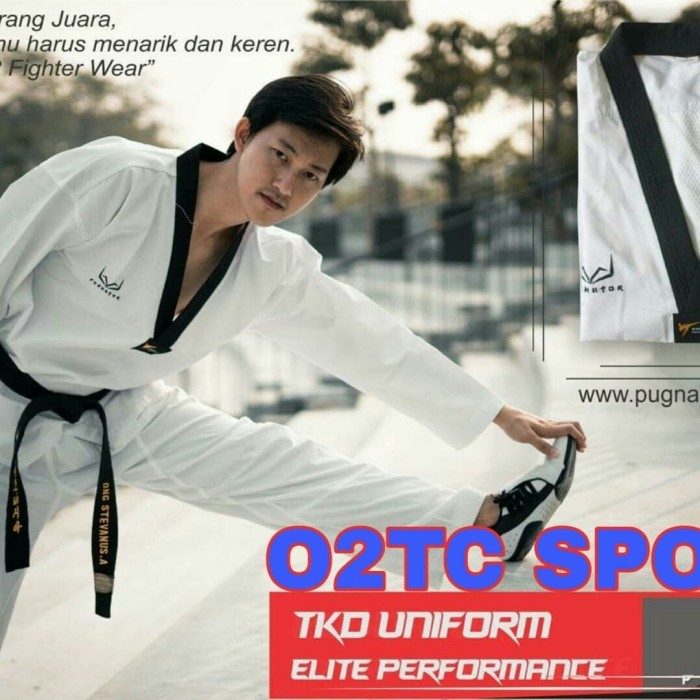 dobok taekwondo pugnator elite fighter original