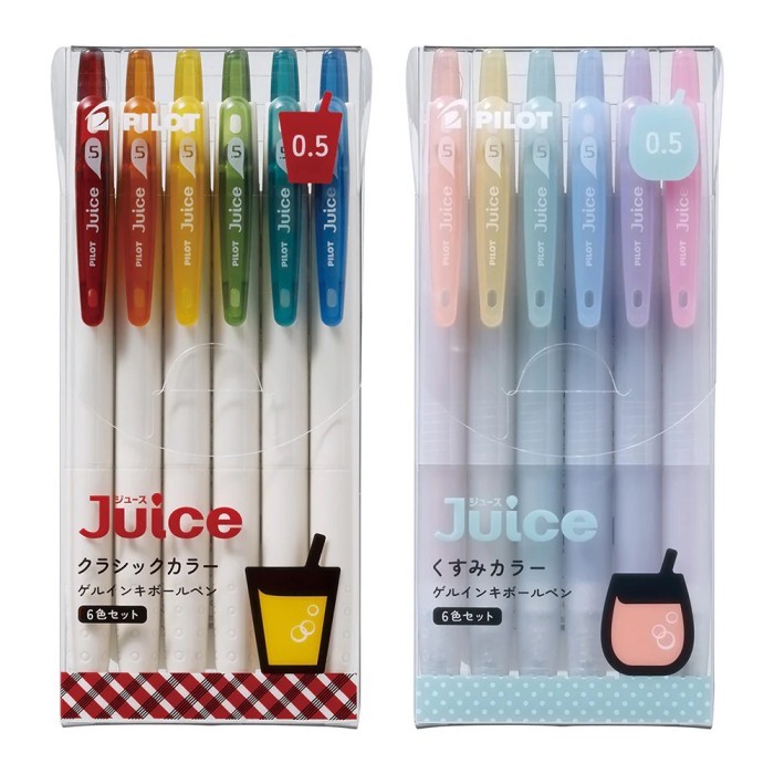 

Pilot Juice Classic Colors Dull Colors 0.5mm Gel Ink Pen Pulpen Tinta Pastel