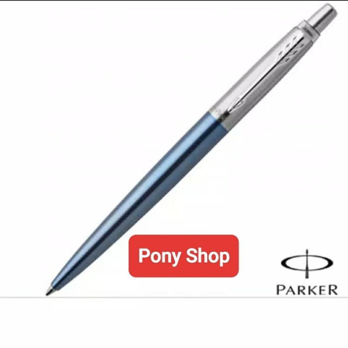 

HOT SALE! Pulpen Parker Jotter Waterloo Blue Gratis Grafir Ukir Nama