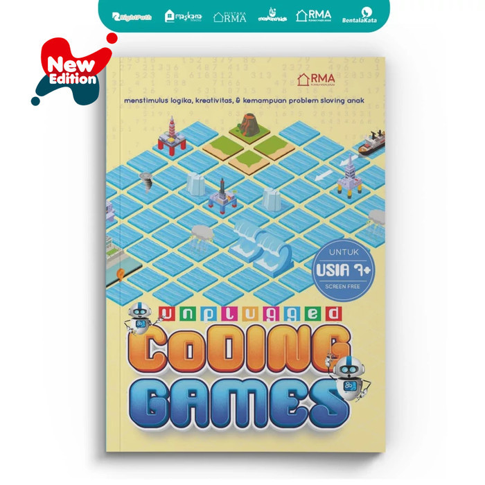 Buku Aktivitas Anak : Unplugged Coding Games (maskana) BERKUALITAS Kode 792