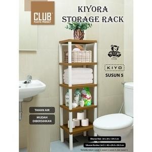 CLUB KIYORA RAK SERBAGUNA PLASTIK/ RAK POT BUNGA / RAK SEPATU / RAK DAPUR / RAK MULTIFUNGSI/ RAK KAM