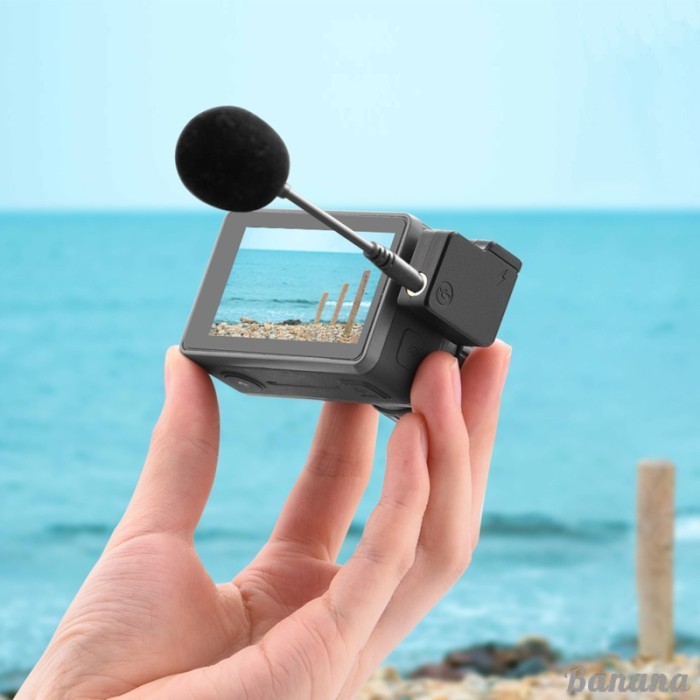 Aksesoris Adapter Audio Mic & Usb-C 3.5Mm Untuk Dji Osmo Action