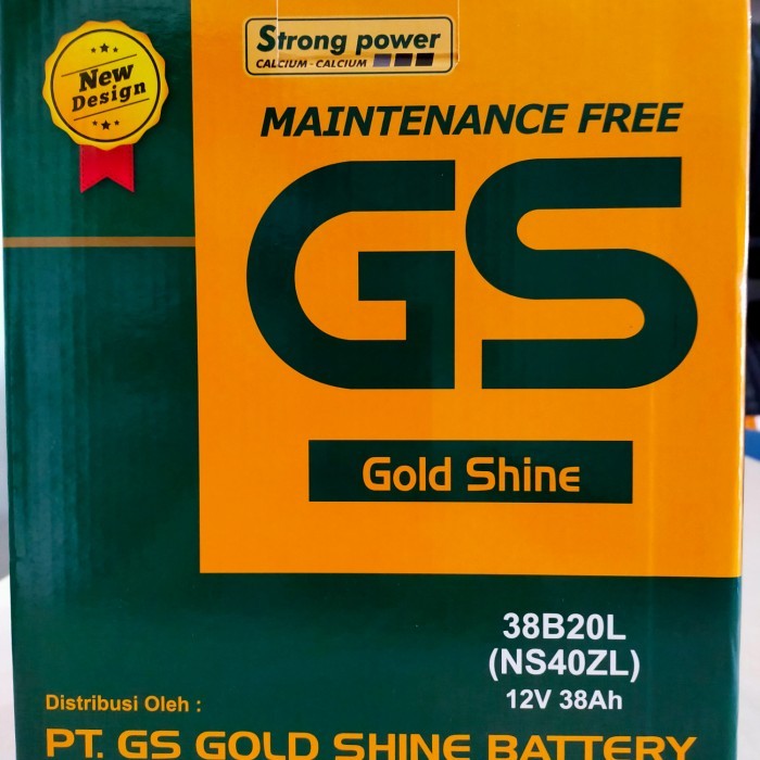 Aki Mobil Agya, Ayla, Calya, Sigra,Mobilio Gs Mf Ns40Zl Accu Kering