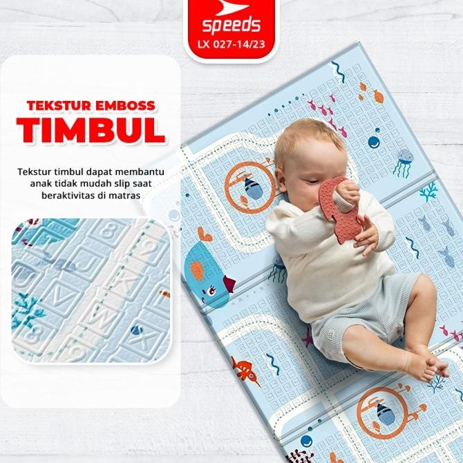 Terjangkau Speeds Playmat Anak Bayi Playmate Lipat Xpe Karpet Alas Baby Tidur 027
