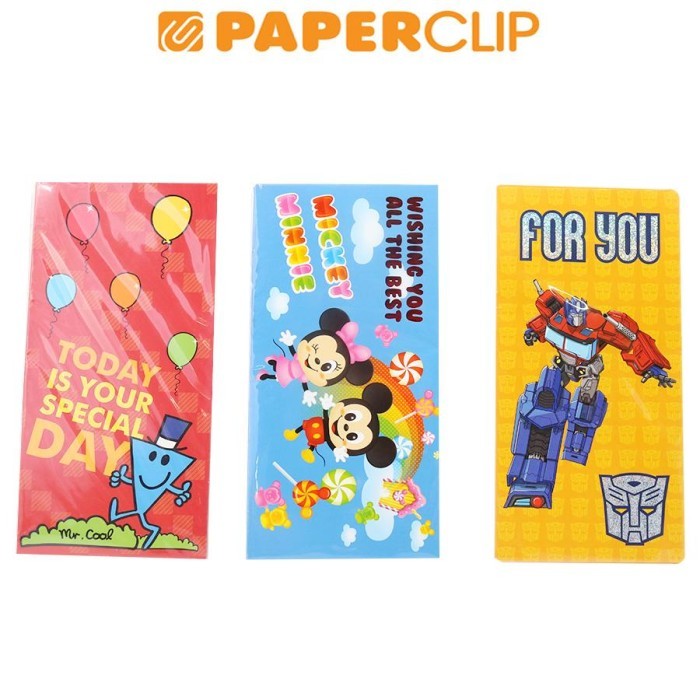 

Sale Amplop Angpao Something Sweet 90X180Mm Isi 6