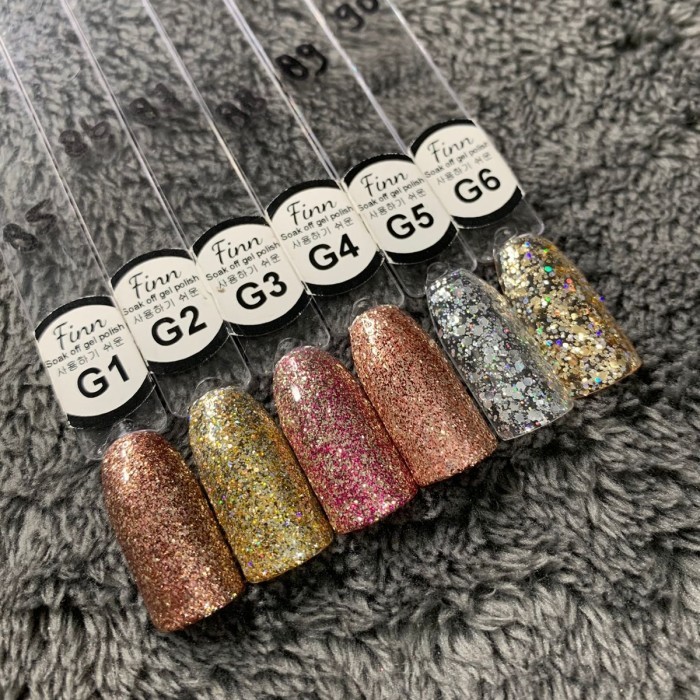 KUTEK GEL/FINN GEL POLISH G1-G18