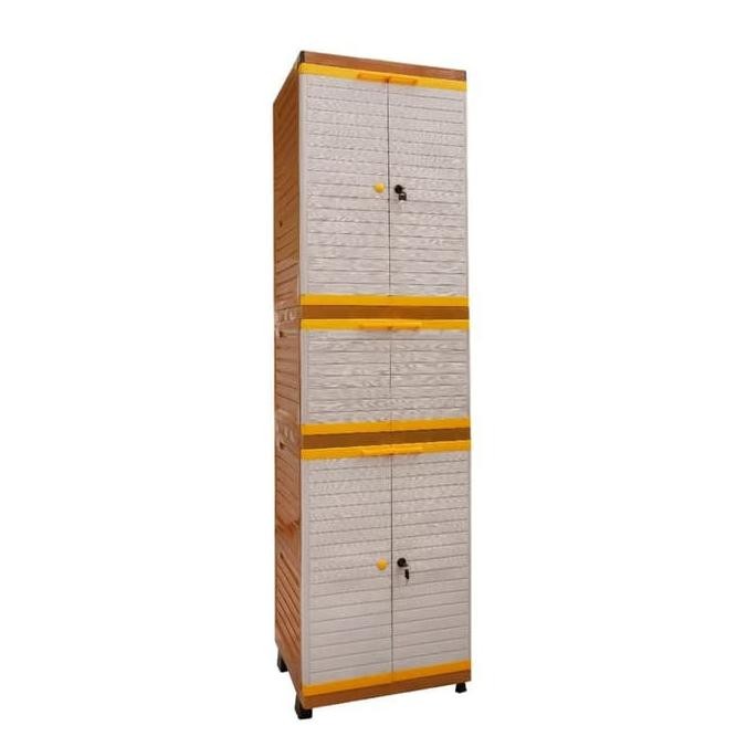 Lemari plastik grandmini club 5 susun