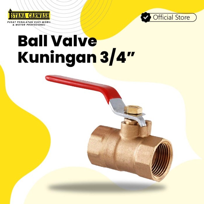 Ball Valve Tabung Snow Wash IKAME