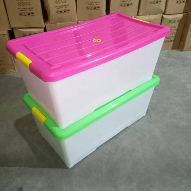 Container hongta 130 ltr Box Hongta Serbaguna Tempat Penyimpanan Storage Box