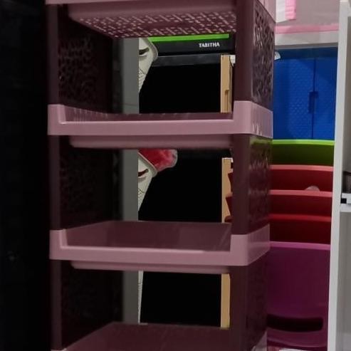 Rak serbaguna yoyo multifungsi susun 3 susun 4 susun 5