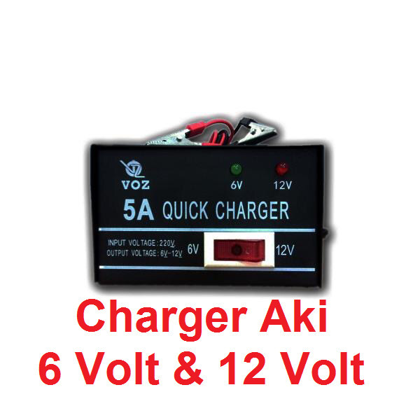 CHARGER AKI 6 VOLT DAN 12 VOLT, CHARGER AKI MOTOR 6 VOLT DAN 12 VOLT