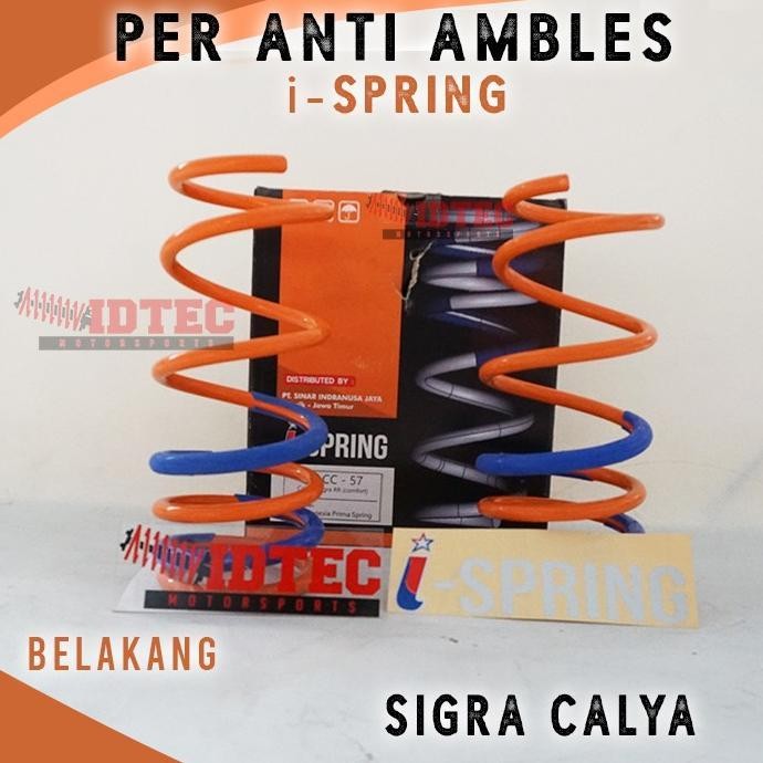 Per Coil Spring Belakang Ispring I-Spring Sigra Calya 2016-2020+