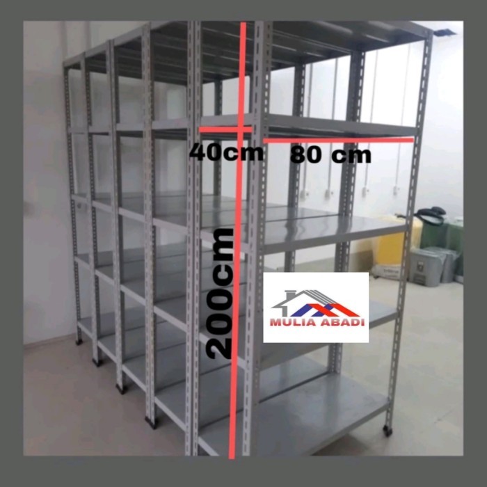 Rak Besi 5 Susun Multifungsi /Rak 5Susun Serbaguna